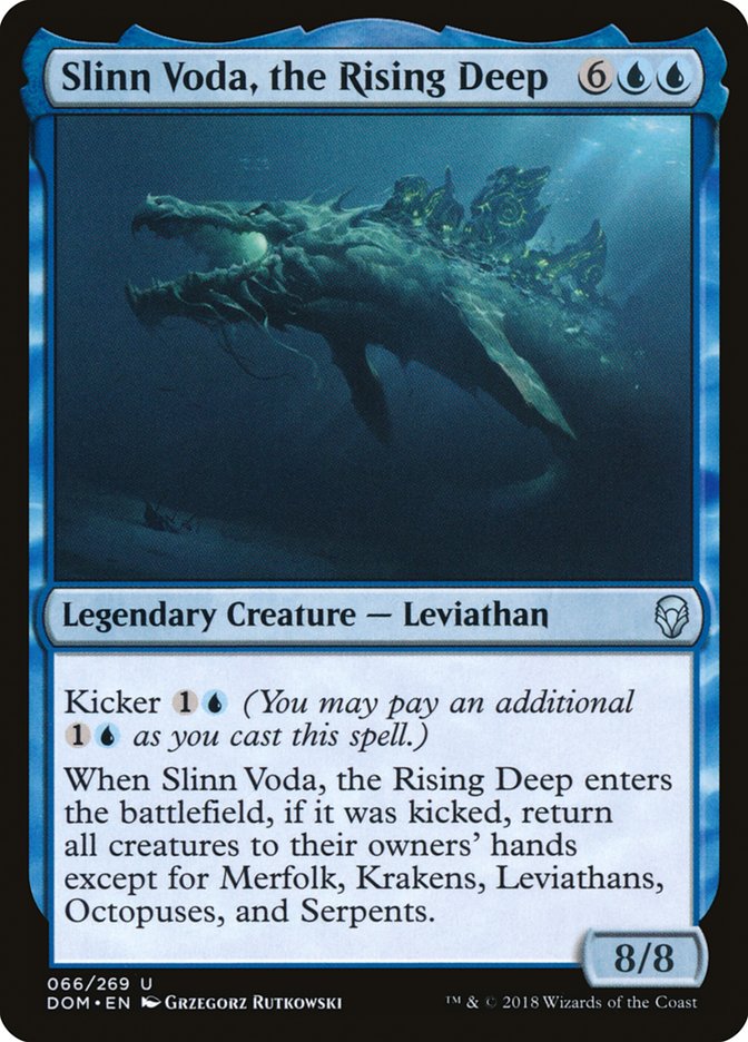slinn voda the rising deep magic the gathering dominaria dom-66