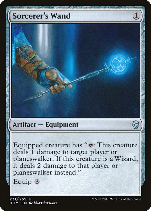 sorcerer's wand - Magic The Gathering - dominaria dom-231