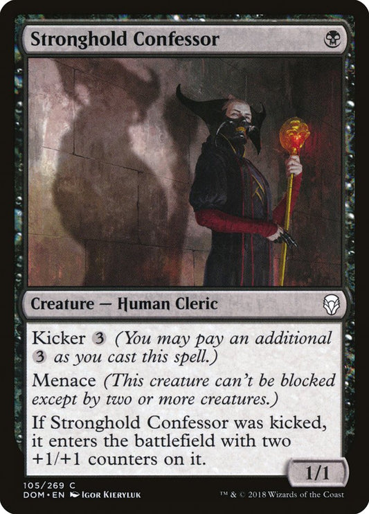 stronghold confessor - Magic The Gathering - dominaria dom-105