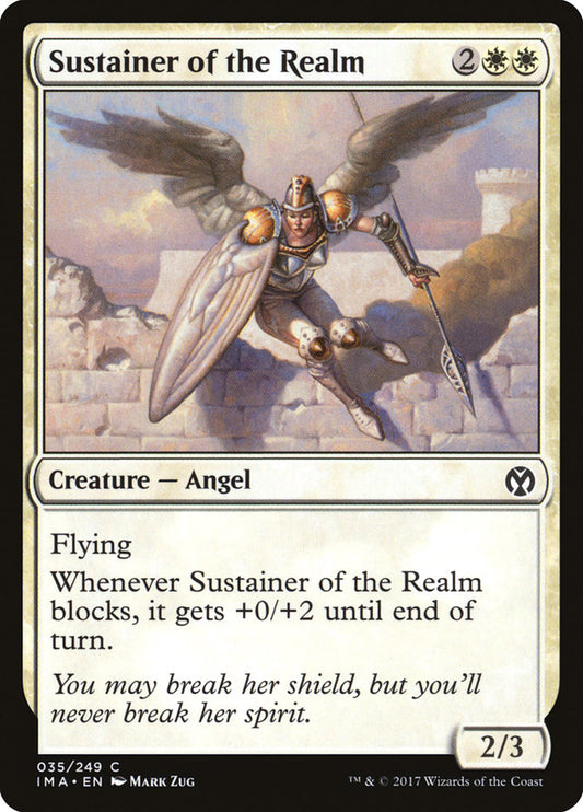 sustainer of the realm - Magic The Gathering - iconic masters ima-35