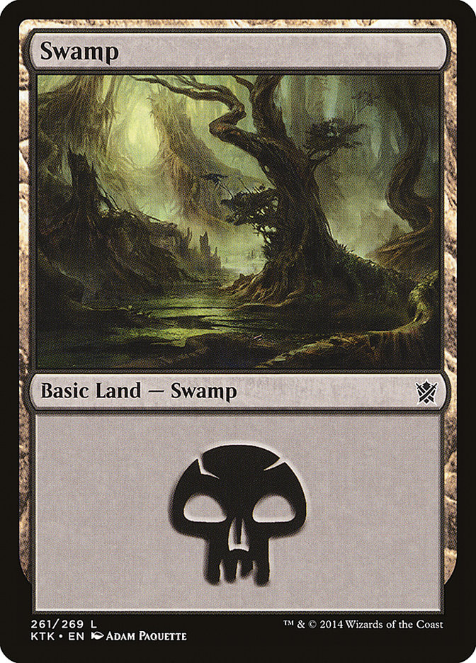swamp - Magic The Gathering - khans of tarkir ktk-261