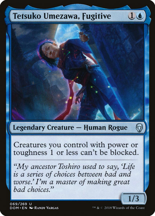 tetsuko umezawa fugitive - Magic The Gathering - dominaria dom-69