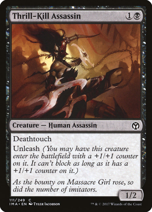 thrill-kill assassin - Magic The Gathering - iconic masters ima-111