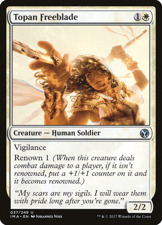 topan freeblade - Magic The Gathering - iconic masters ima-37