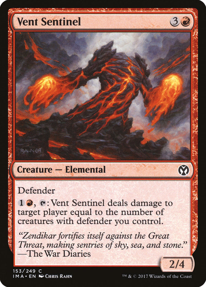 vent sentinel - Magic The Gathering - iconic masters ima-153
