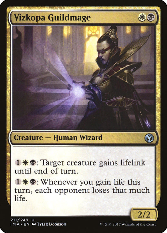 vizkopa guildmage - Magic The Gathering - iconic masters ima-211 foil