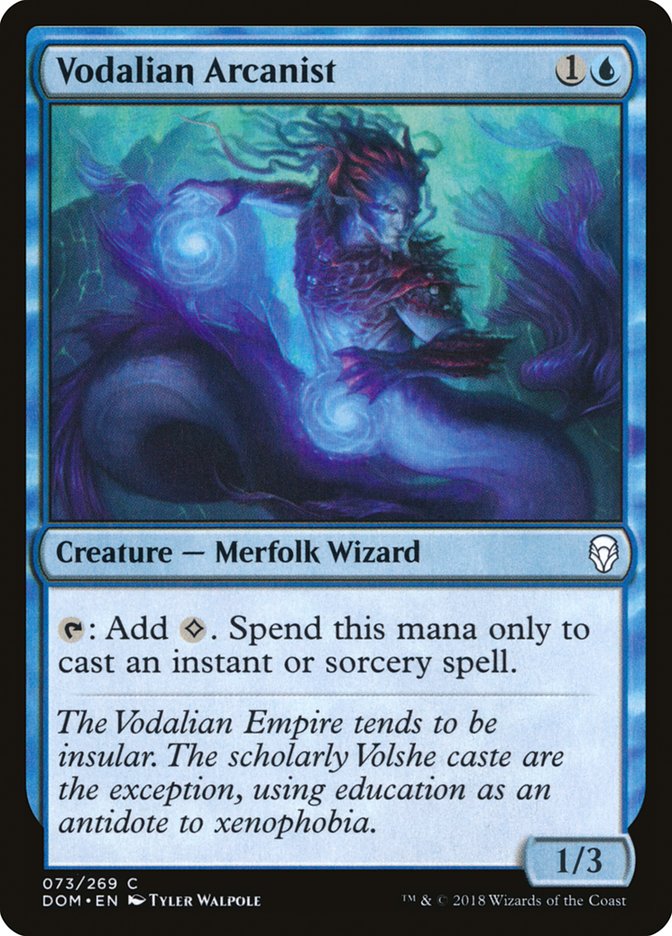 vodalian arcanist - Magic The Gathering - dominaria dom-73