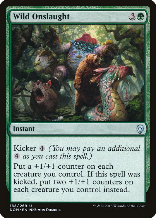wild onslaught - Magic The Gathering - dominaria dom-188