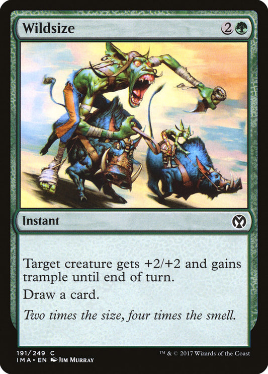 wildsize - Magic The Gathering - iconic masters ima-191