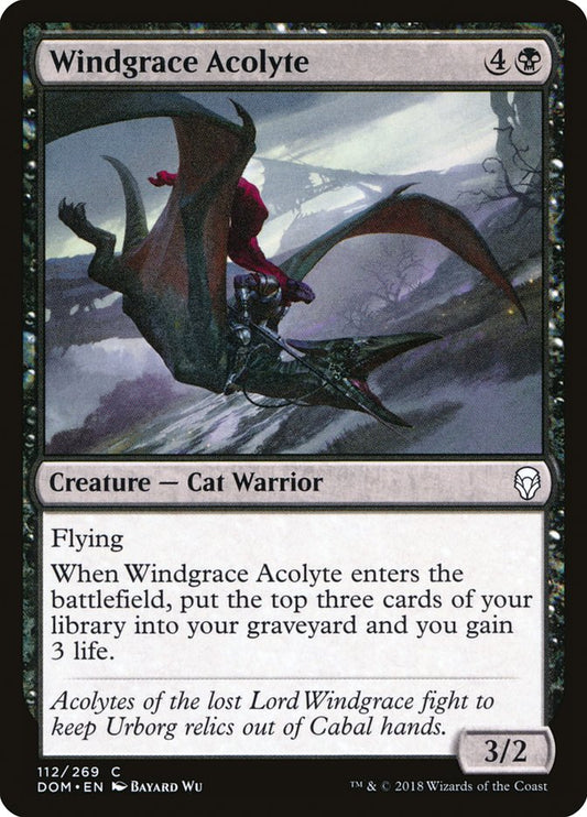 windgrace acolyte - Magic The Gathering - doninaria dom-112
